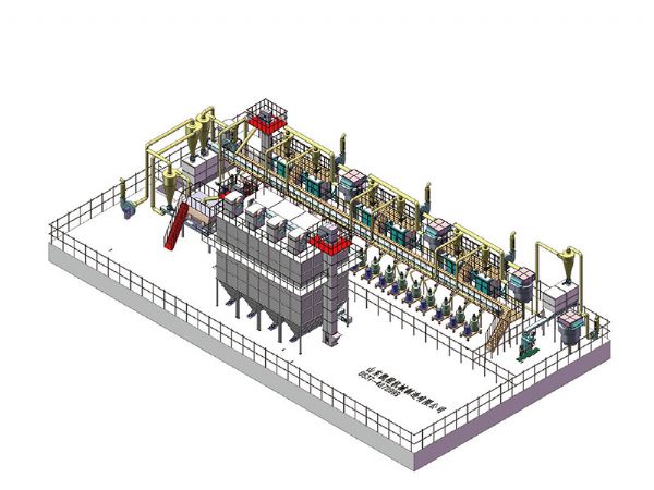 日產(chǎn)50噸超細粉(200目-800目)處理設(shè)備生產(chǎn)線